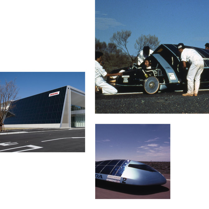 Images du World Solar Challenge.