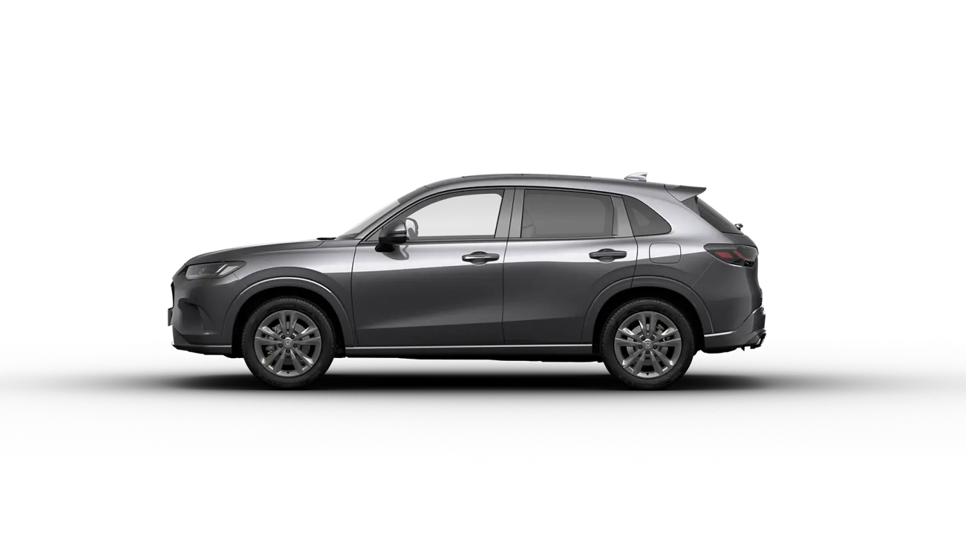 Vue latérale du Honda ZR-V Hybrid