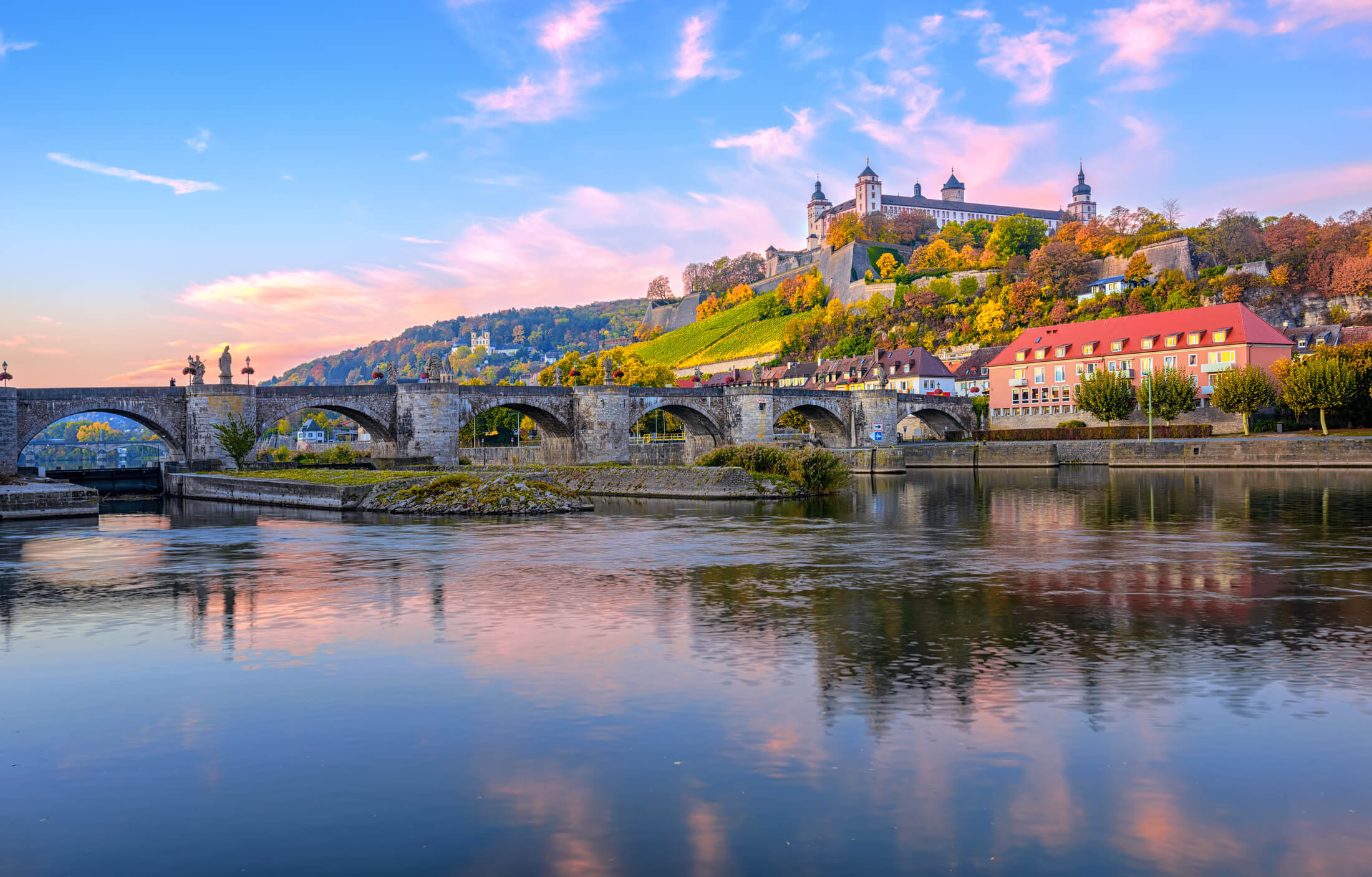 Forteresse de Marienberg à Würzburg, Allemagne