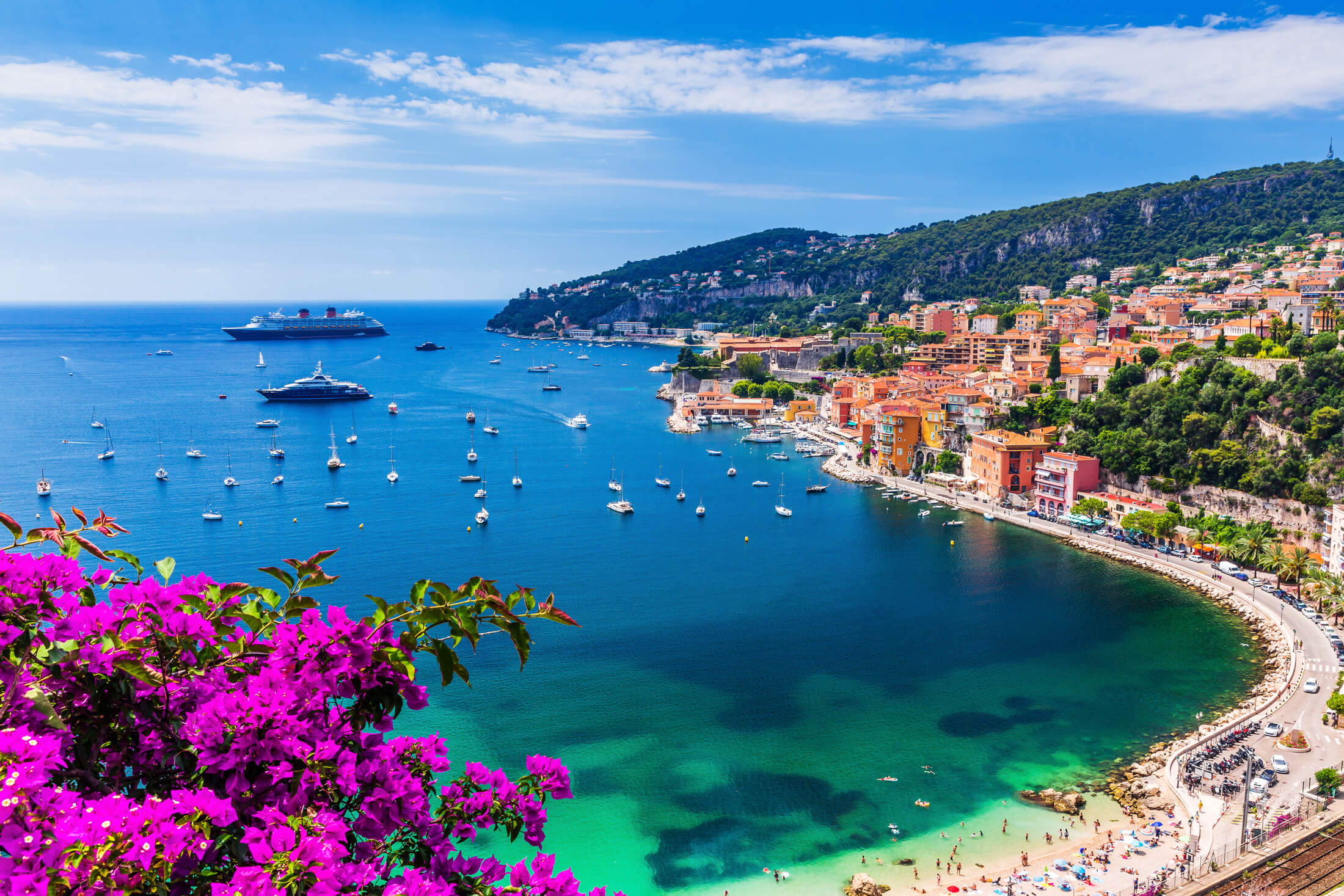 Villefranche-sur-Mer en Côte d’Azur