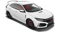 Honda Civic Type R blanche