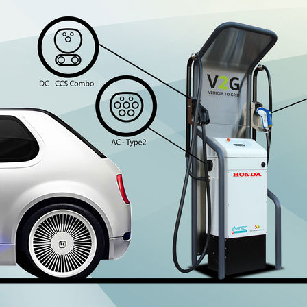 Dessin technique Honda représentant les types de charges.