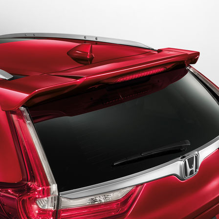 Gros plan sur le hayon du Honda CR-V.