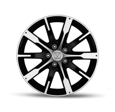 Gros plan sur la jante alliage 18&quot; Emerald du Honda CR-V. 