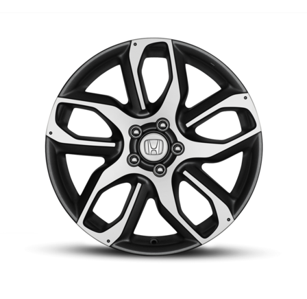 Gros plan sur la jante alliage 19&quot; Galena du Honda CR-V.