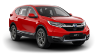 Vue de face de trois quarts du Honda CR-V