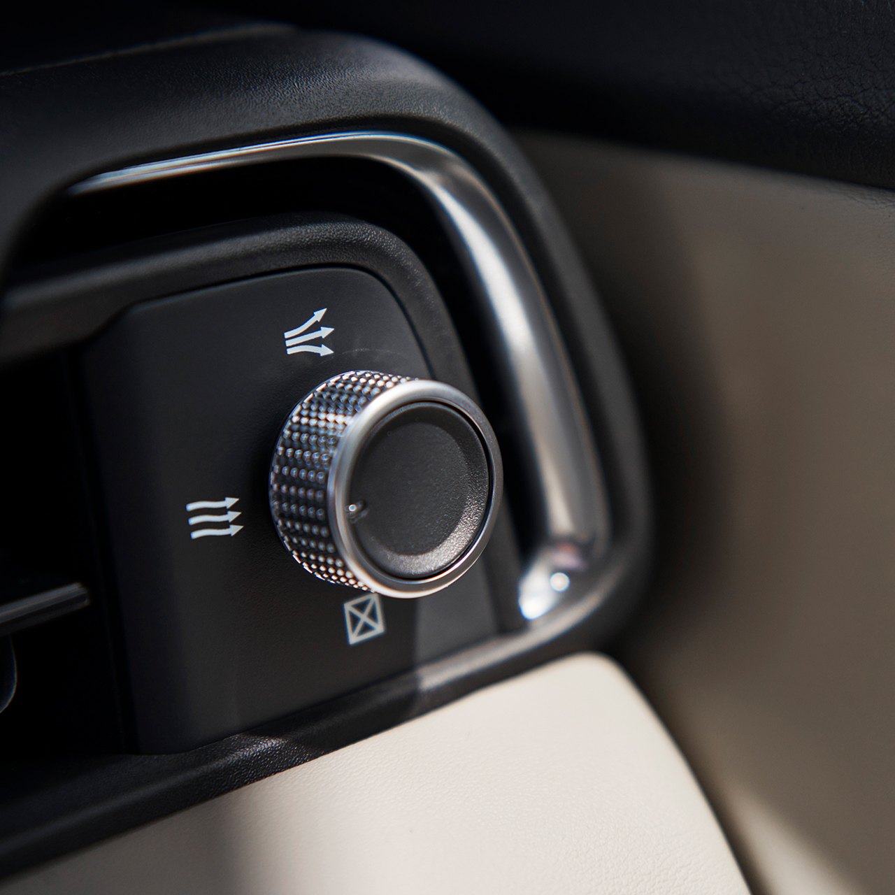 Molette de diffusion d'air.