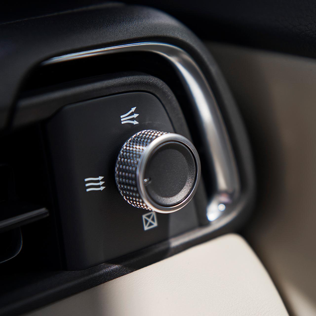 Gros plan du système de diffusion d'air du Honda HR-V