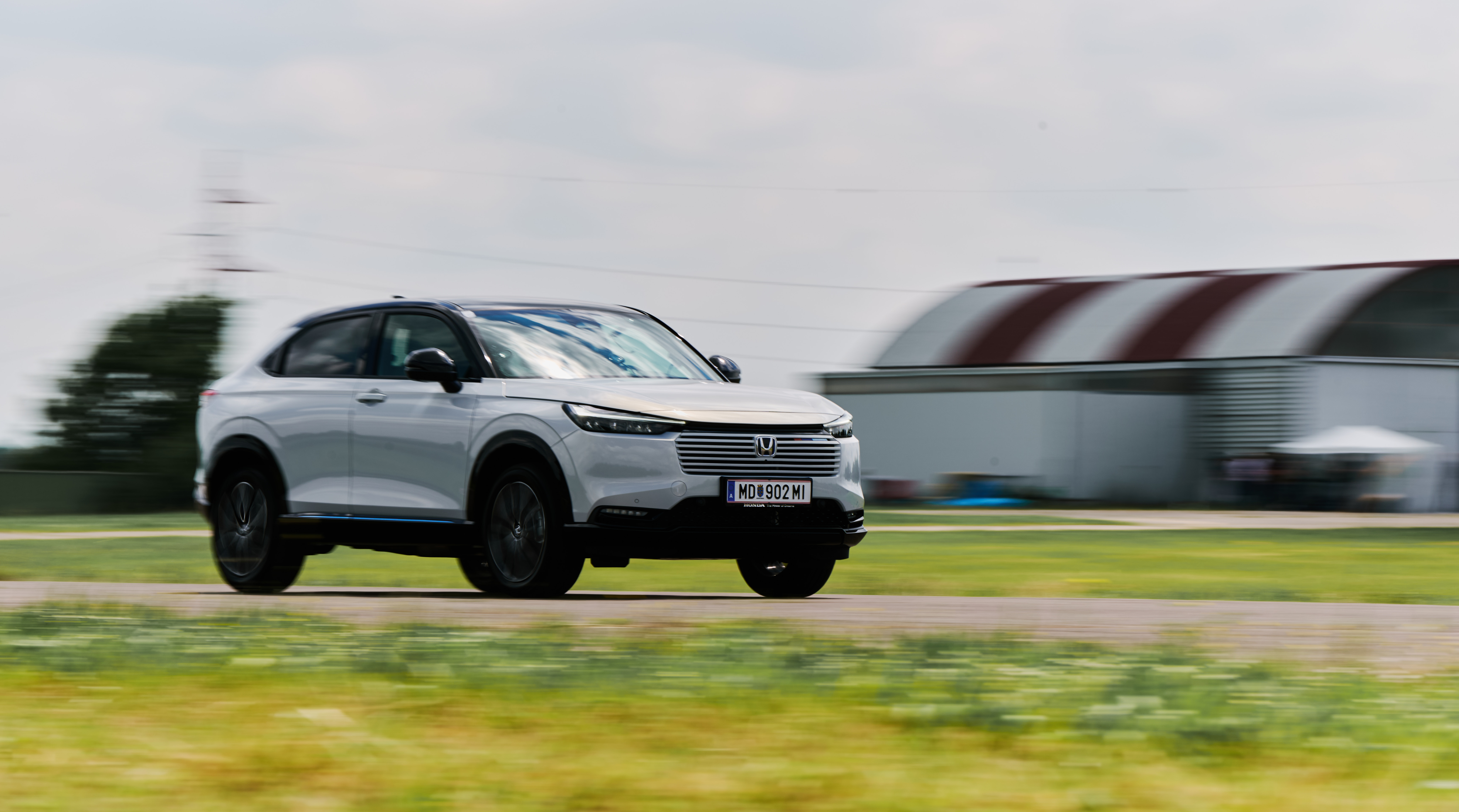 HR-V vu de l'avant droit