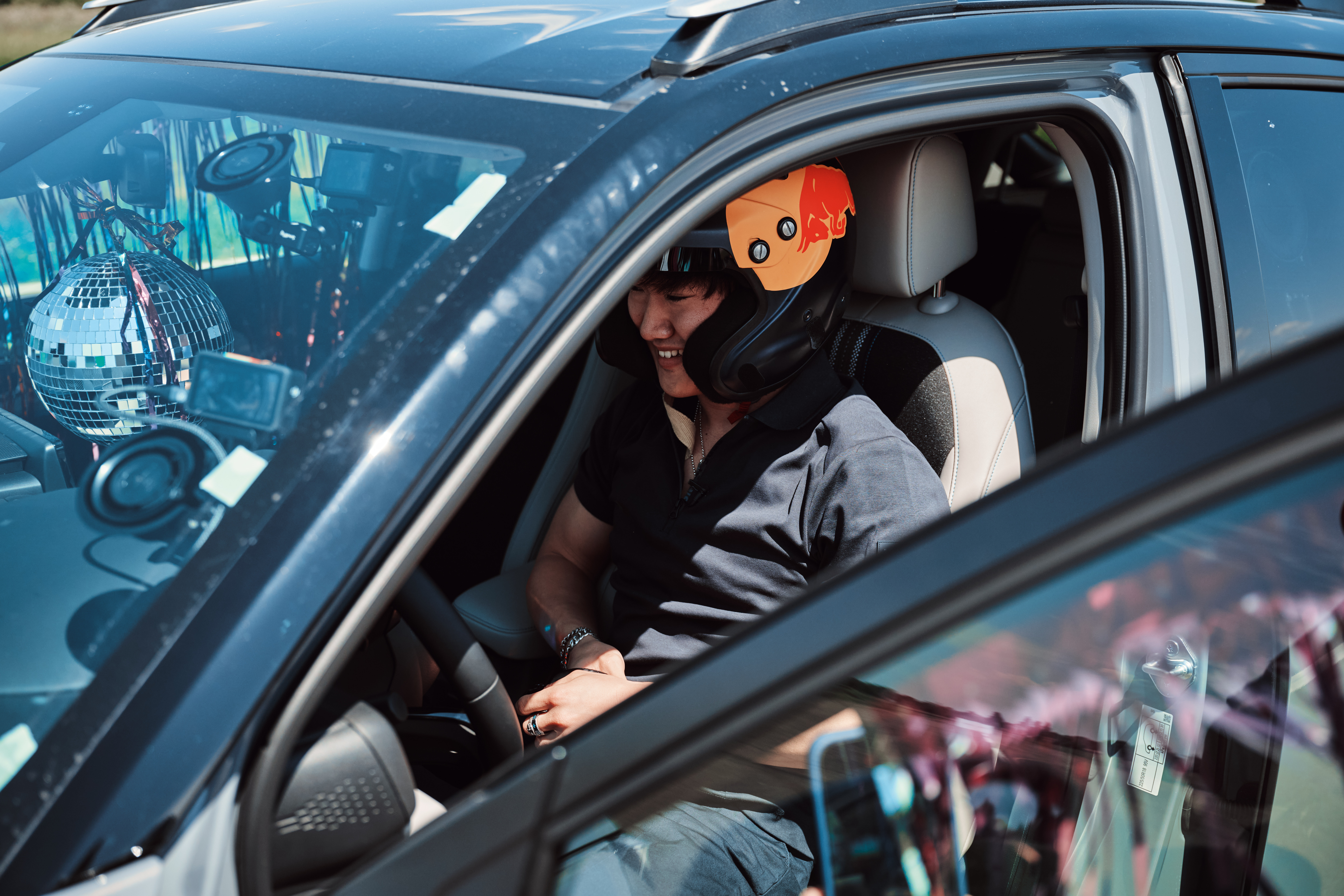 Yuki en gros plan dans le HR-V