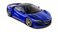 Honda NSX bleue