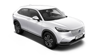 Vue de trois quarts de face du HR-V
