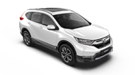 Vue de trois quarts de face du CR-V