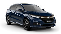 Vue de trois quarts avant du Honda HR-V