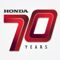 Logo du 70e anniversaire de Honda.