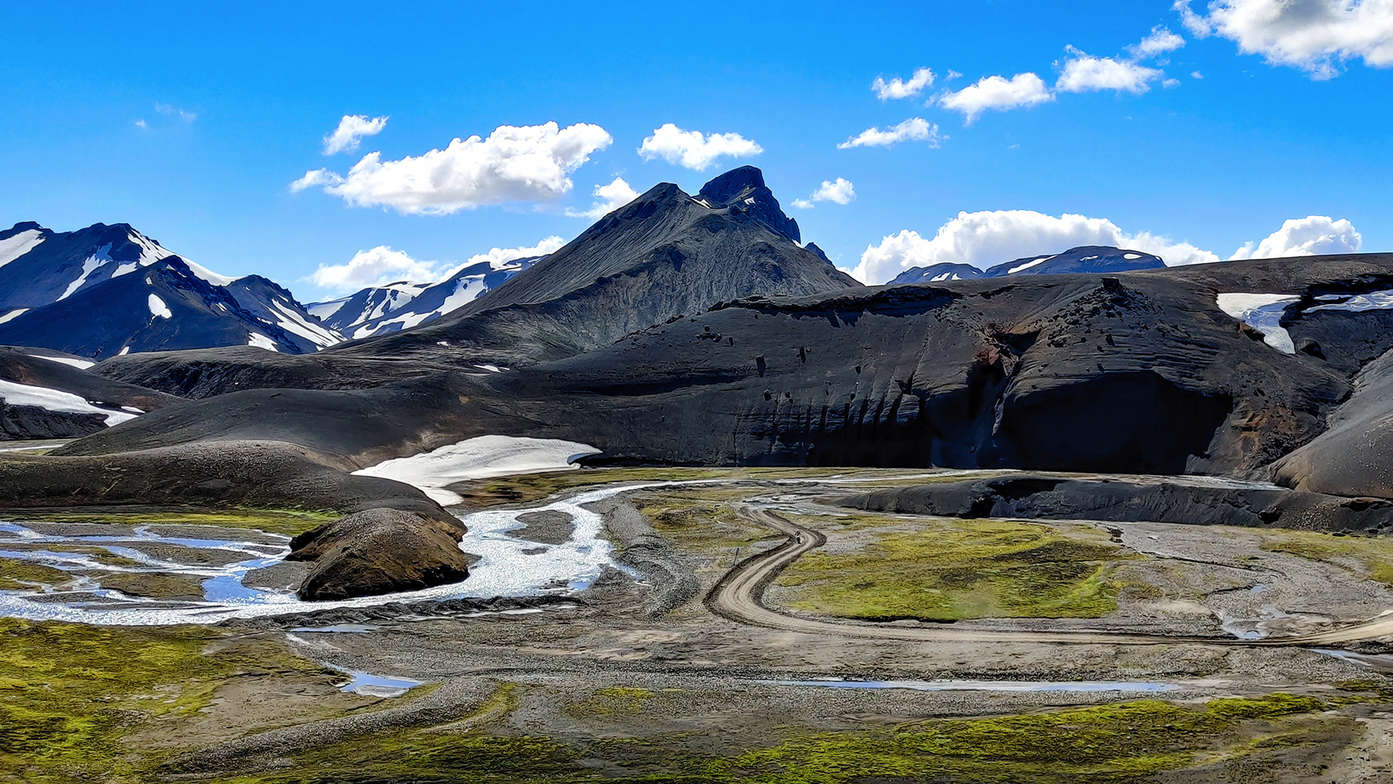 Source chaude du Landmannalaugar