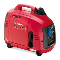 Vue de trois quarts avant d'un groupe &eacute;lectrog&egrave;ne portable.