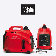 2x groupes &eacute;lectrog&egrave;nes portables.