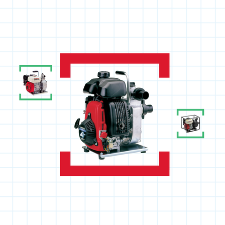 Illustration d'aide au choix d'une motopompe.