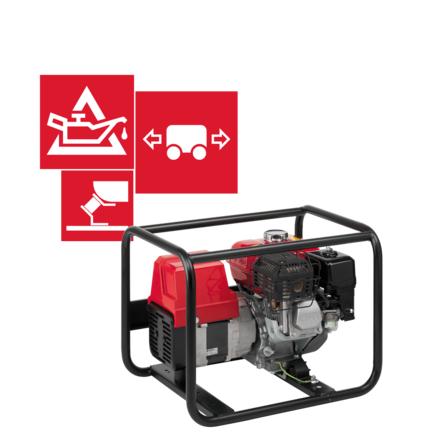 Illustration des caractéristiques d'un groupe électrogène.