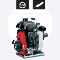 Vue rapproch&eacute;e d'une pompe l&eacute;g&egrave;re.