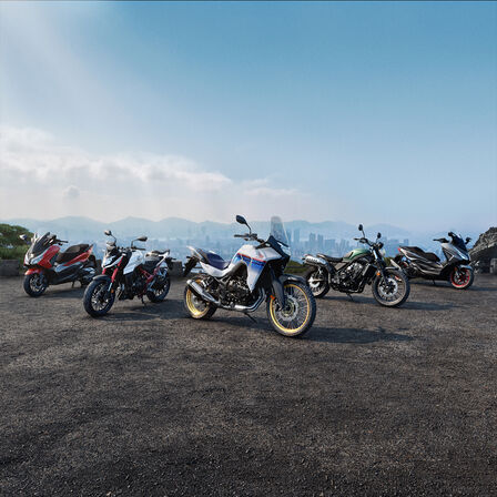La gamme de motos Honda 2023