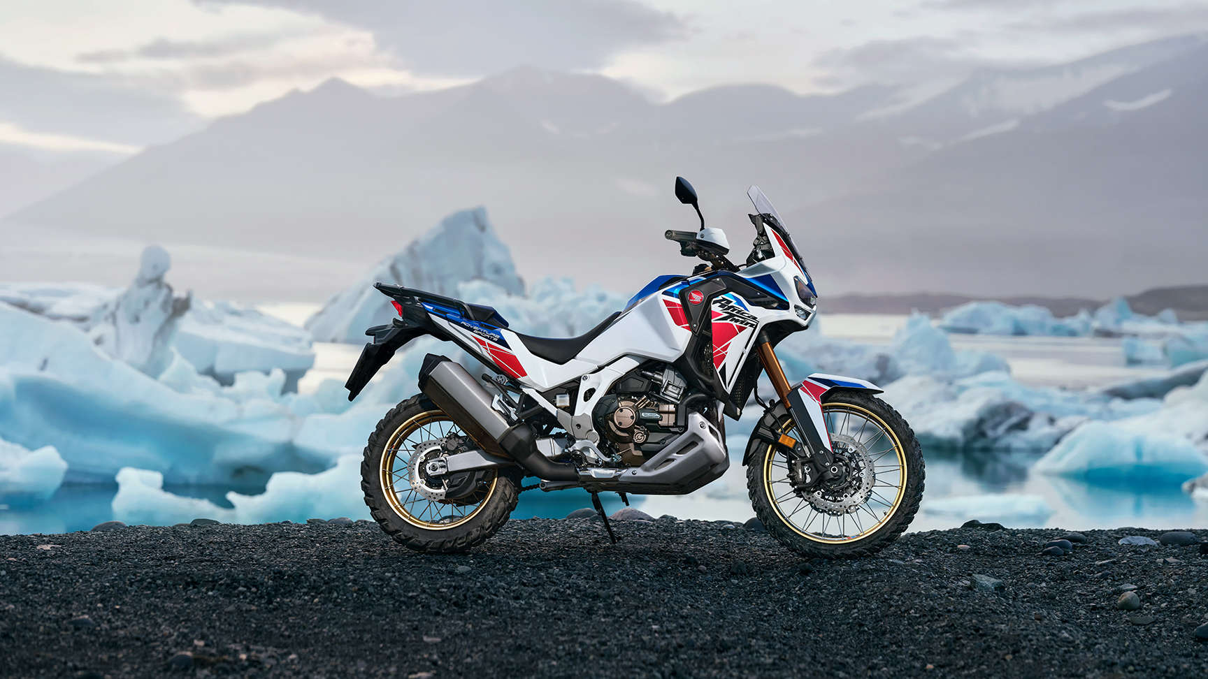 Honda Africa Twin Adventure Sports prise en studio