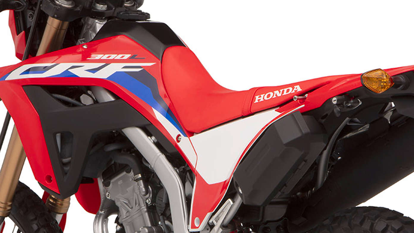 Honda CRF300L Carrosserie élancée et légère