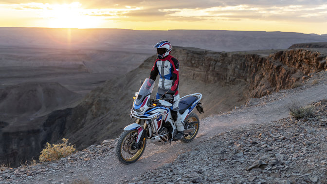 Honda CRF1100L Africa Twin Adventure Sports.