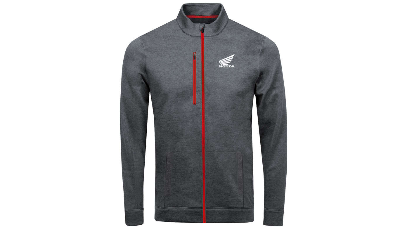 Pull Tactical Honda avec fermeture éclair. 