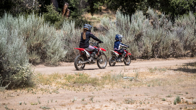 Honda CRF125F off road