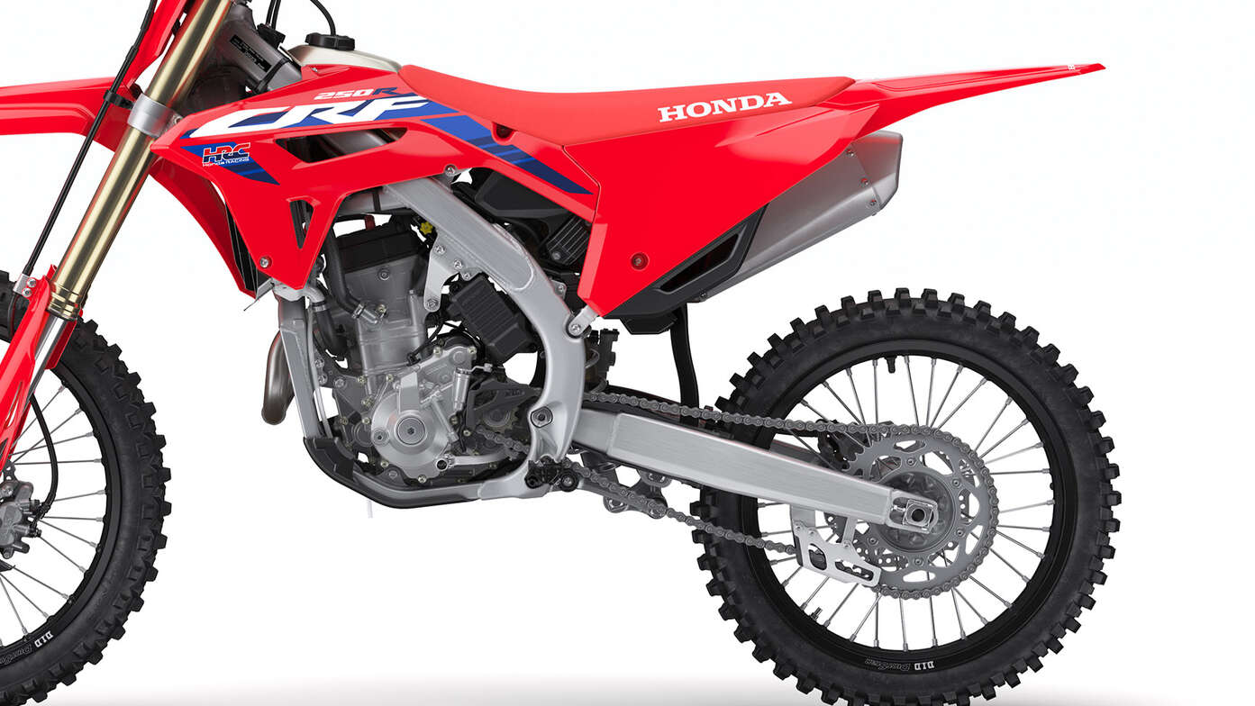 Honda - CRF250R - Entrez vite, sortez encore plus vite.