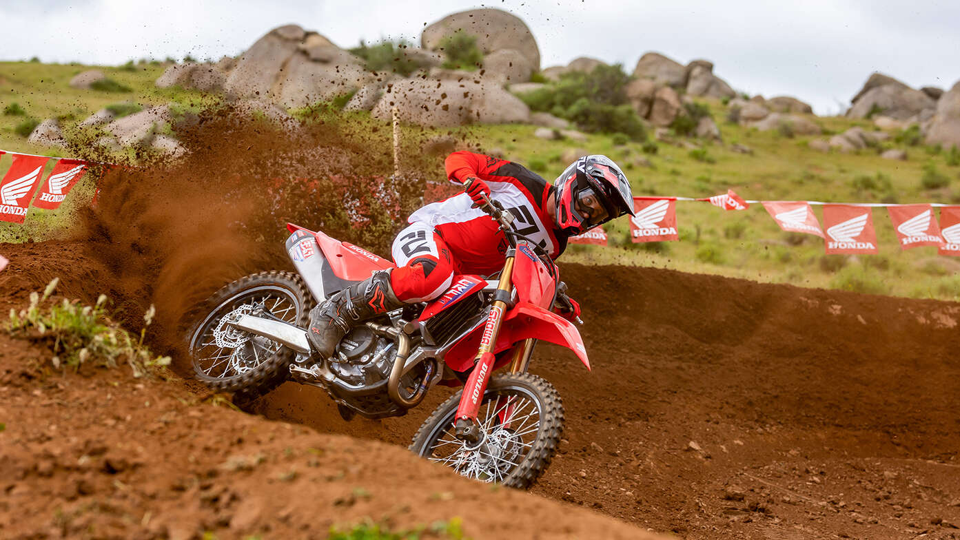 Image dynamique du CRF450RWE 2025