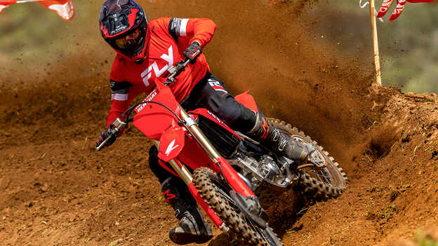 Fourche inversée Showa ø 49 mm de la CRF450R