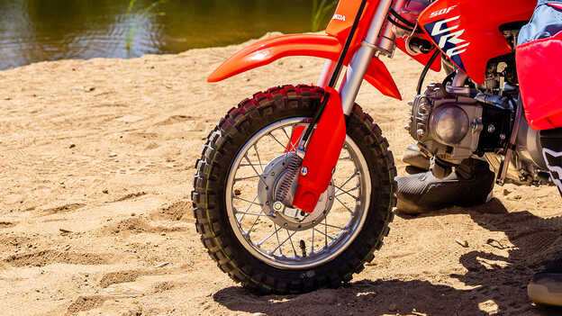 Honda CRF50F facile à contrôler