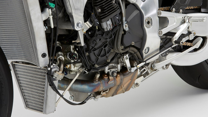 Gros plan sur la RC213V-S