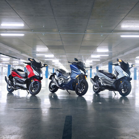 Gamme Honda Forza.