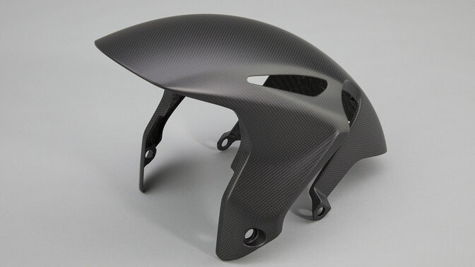 Garde-boue avant en carbone de la Honda CBR1000RR-R Fireblade 
