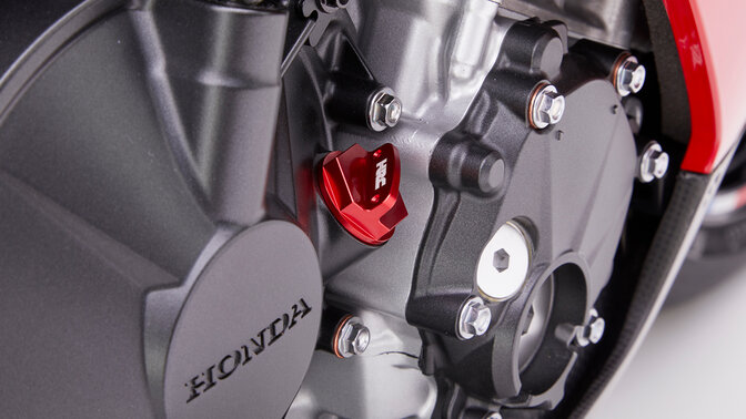 Bouchon de remplissage d'huile HRC de la Honda CBR1000RR-R Fireblade