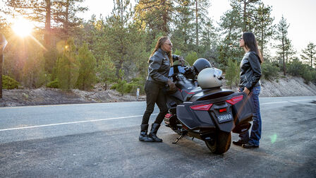GL1800 Gold Wing statique avec conducteur et passager