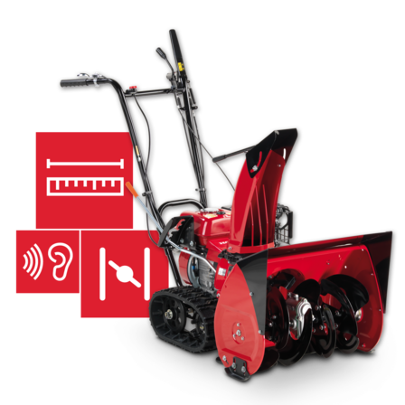 Illustration des spécifications de fraises à neige.