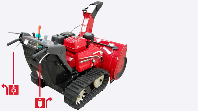 Mod&egrave;le hybride trois quarts lat&eacute;ral gauche, cibl&eacute; sur les leviers