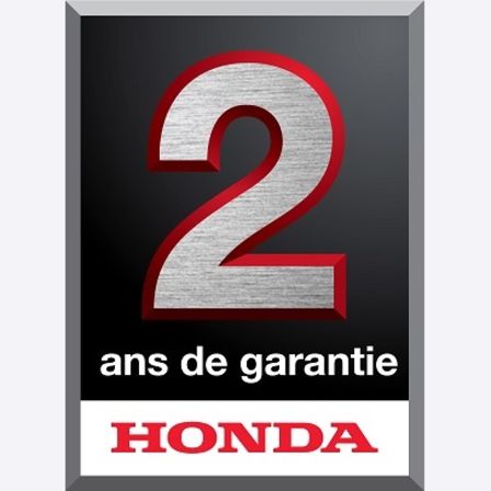 Honda Versatool, logo 2 ans de garantie.