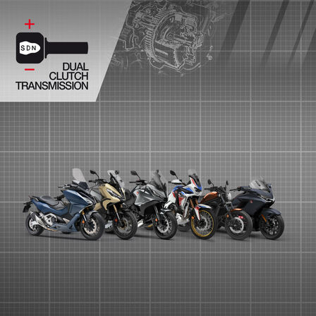 Nos motos dct viennent à votre rencontre !